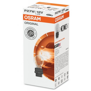 Автолампа OSRAM P27W 12V 27W 3156 фото