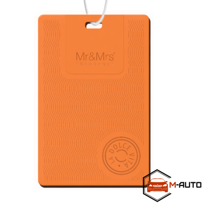 Освіжувач повітря для автомобіля - Mr&Mrs Scented Card Dolce Vita Roma НФ-00017042 фото