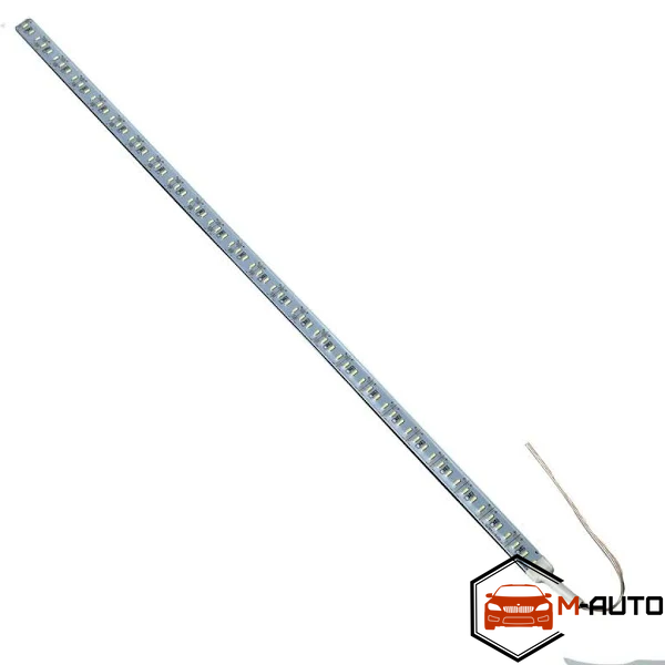 12V Полоса світлодіодна 50см 36SMD 57/30 алюмінієва основа, пиловологозахищена 3М, ЗЕЛЕНА 1 шт 50 36d green фото