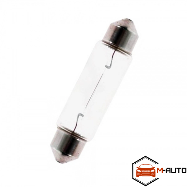 Лампа розжарювання Osram Original C10W 41mm 12V 6411 SV8.5-8 (1 шт.). 6411 фото