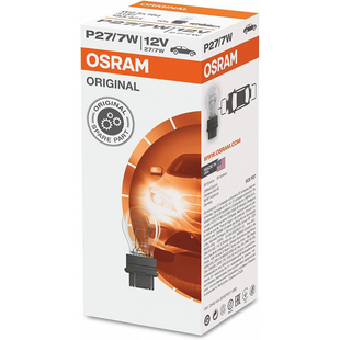 Автолампа OSRAM P27/7W 12V 27/7W 3157 фото