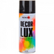 Фарба акрилова,Spray 450ml.,чорний матов.,(MATT BLACK/RAL9005) NX48011 фото 2