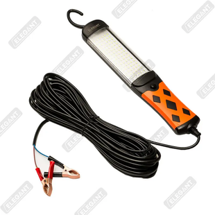 Лампа інспекційна PLUS 10м 100 LED із затискачем (крокодили) EL 101 534 EL 101 534 фото