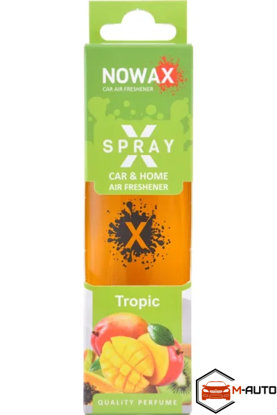 Ароматизатор повітря з розпилювачем в коробці NOWAX серія &ldquo;X Spray&ldquo; - Tropic NX07605 фото