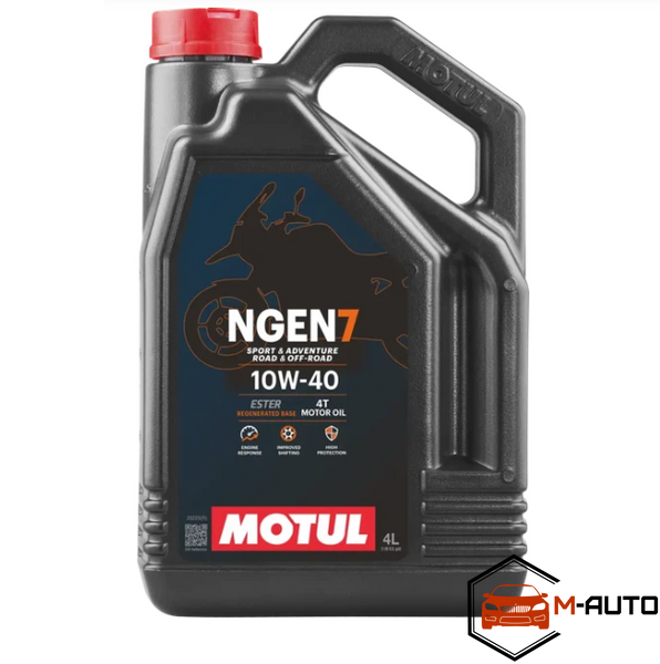 Масло Motul 10W40 4T 4L 7100 NGEN7 111836 фото