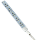12V Полоса світлодіодна 12,5см 9SMD 57/30 алюмінієва основа, пиловологозахищена 3М, Біла 1шт. 12 9D white фото 1