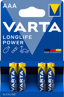 батарейка AAA/LR03 Alkaline "Varta" LongLife Power блістер (ціна за1шт) 4903121414 фото
