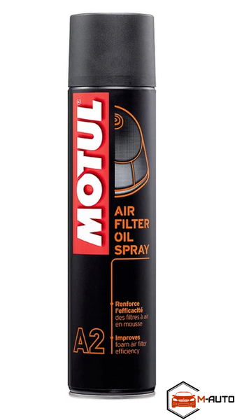 Мастило для повітряних фільтрів Motul A2 Air Filter Oil Spray 400 мл (102986) 102986 фото
