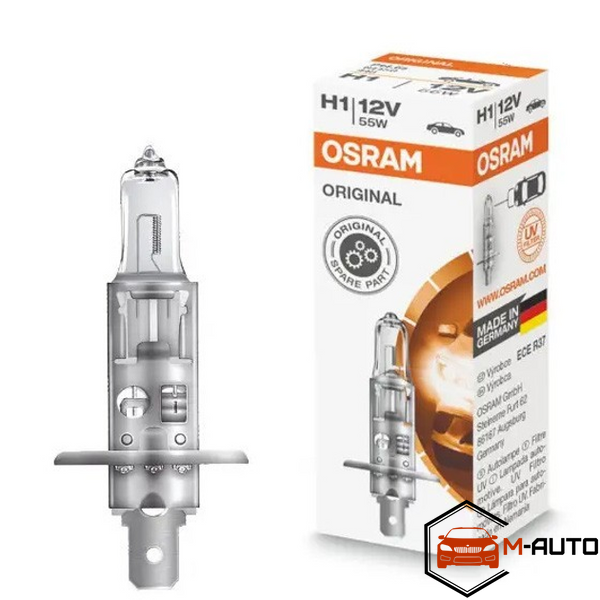 Лампа галогенна Osram Original H1 12V 55W 64150 фото