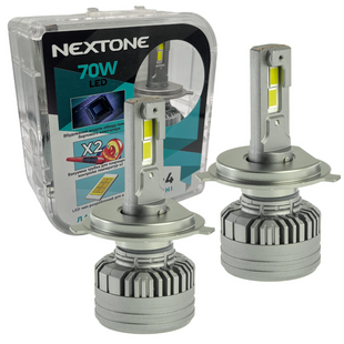 Nextone LED L4 H4 Hi/Low LED 70W, 6000K, 18000Lm, 9-16V Лампа основного світла L4 H4 фото