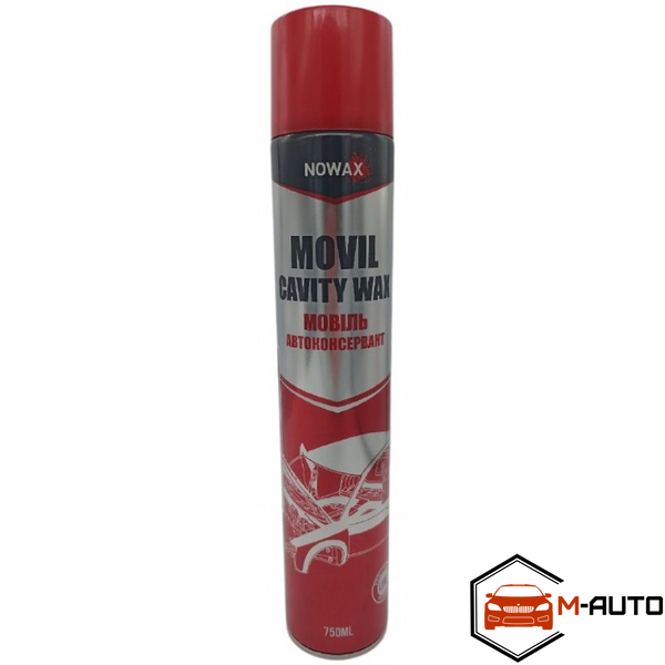 Мовіль Автоконсервант, NOWAX MOVIL CAVITY WAX, 750ml (12шт/уп) NX75100 фото