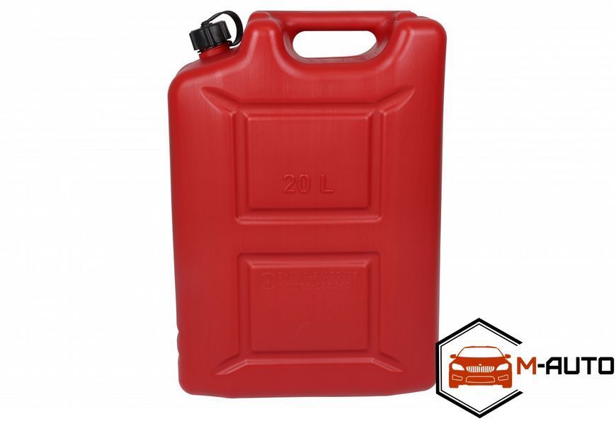 Каністра пластикова 20L Червона Польща НФ-00015493 фото