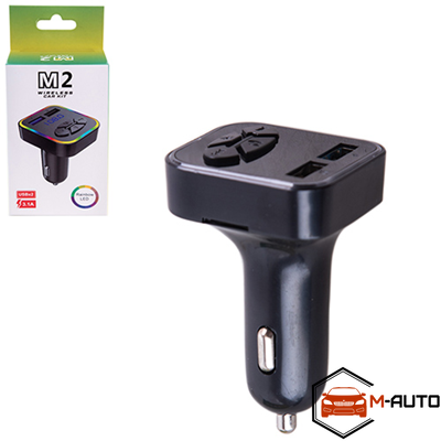 FM-трансмітер модулятор 5в1 M2 12-24v Bluetooth M2 (100) фото