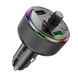 FM-трансмітер модулятор HOCO E82 Guerrero PD30W+QC3.0 car BT FM transmitter Black E82 фото 1
