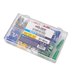 Набір "міні" запобіжників Molder MIX 160шт.,(шт.50/уп.) MA22260 фото