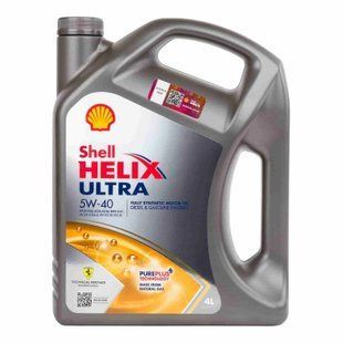 Shell Hellix Ultra 5W40 4л сіра каністра НФ-00001607 фото