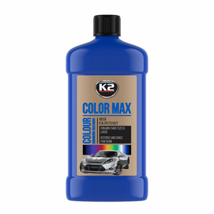 ПОЛІРОЛЬ КУЗОВА Восковий K2 COLOR MAX 500ml (синій) K025NI фото
