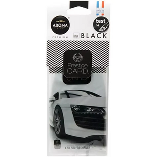 Ароматизатор Aroma Car Prestige Card - BLACK (24шт.,36шт.) 92664 фото