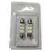 Лампа софітка 12V C5W SV8,5 - 35mm Білий (блістер 2 шт.) "35/6" (crystal light) AC701 фото 1