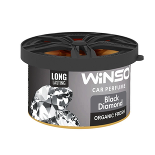 Ароматизатор повітря Winso Organic Fresh 40g - Black Diamond (27шт/ящ.) 539080 фото