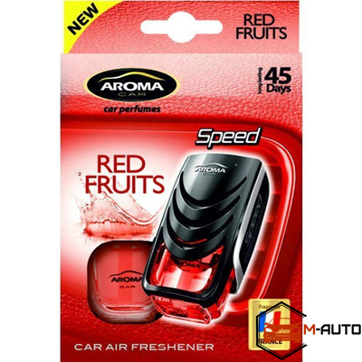 Ароматизатор на дефлектор Aroma Car Speed 8ml - RED FRUITS 92317 фото