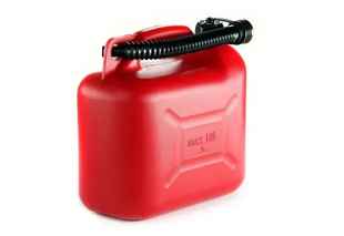 Каністра пластикова 10L HICO з лійкою червона НФ-00015475 фото