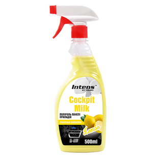 Поліроль-молочко для панелі приладів Cockpit Milk Intense Lemon 500мл. 810750 фото