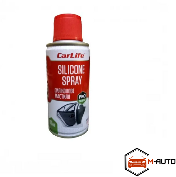 Силіконове мастило CARLIFE SILICONE SPRAY, 110ml (48шт/уп) CF110 фото