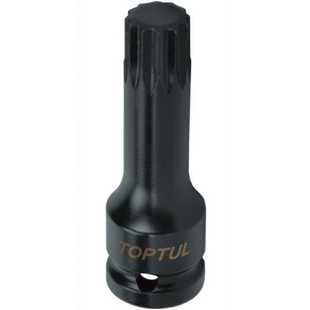 Головка ударна SPLINE М18 L77mm 1/2" TOPTUL KADB1618L KADB1618L фото