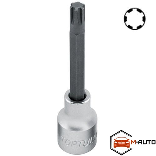 Головка с насадкой RIBE M10x100mm 1/2" TOPTUL BCRA1610 BCRA1610 фото