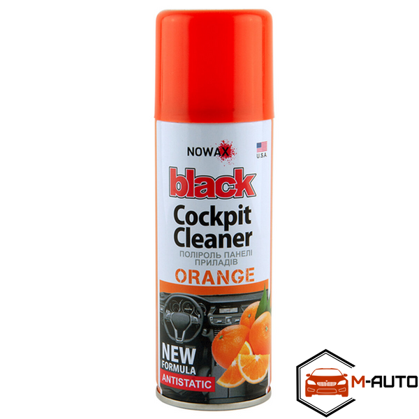 Поліроль панелі Nowax Spray 200ml Orange NX00203 фото
