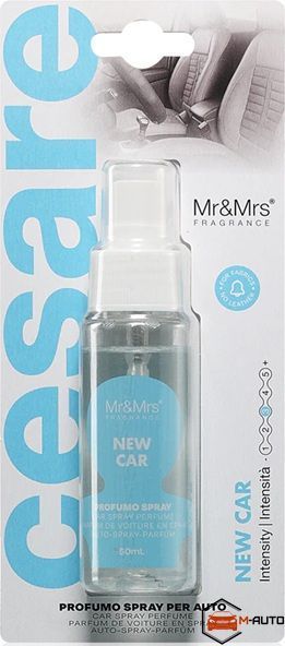 Ароматизатор в автомобіль Mr&Mrs Fragrance Cesare Spray New Car НФ-00014239 фото