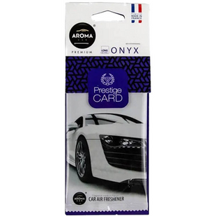 Ароматизатор Aroma Car Prestige Card - ONYX (24шт.,36шт.) 83541 фото