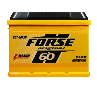 Аккумулятор FORSE 60Ah 600A L+ 6CT-60A2 фото