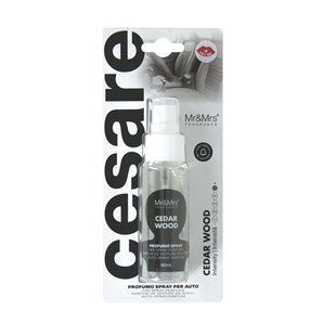 Ароматизатор в автомобіль Mr&Mrs Fragrance Cesare Spray Cedar Wood НФ-00014240 фото