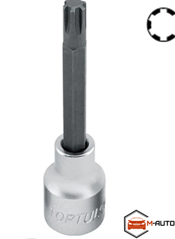 Головка с насадкой RIBE M13x100mm 1/2" TOPTUL BCRA1613 BCRA1613 фото