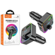 FM-трансмітер модулятор Hoco E81 FANTASY PD30W+QC3.0 car BT FM transmitter Black E81 фото 2