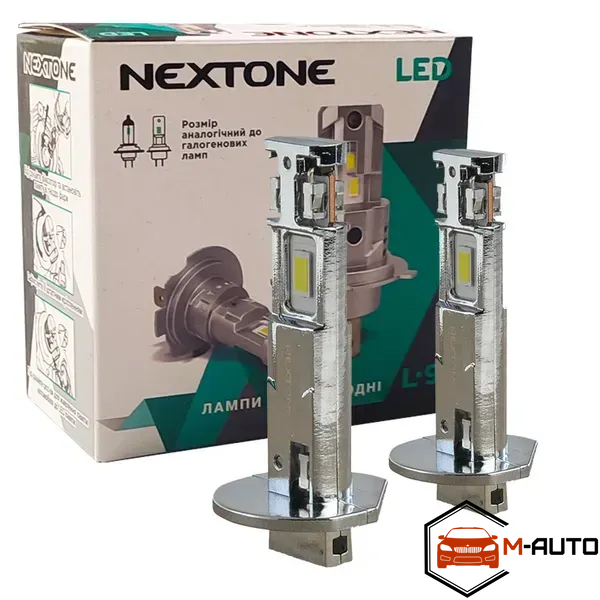 Nextone LED L9 H1 LED 20W, 6000K, 6000Lm, 11-18V Лампа основного світла L9 H1 фото