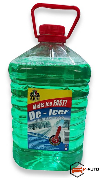 Омивач скла De_Icer -25 5л Зелений НФ-00008389 фото