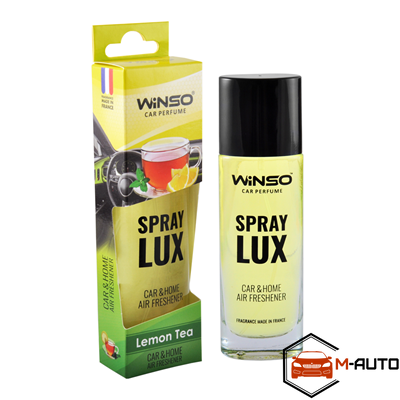Освіжувач повітря WINSO Spray Lux 55 мл.в картонній упаковці - Lemon Tea (20шт/ящ) 532100 фото