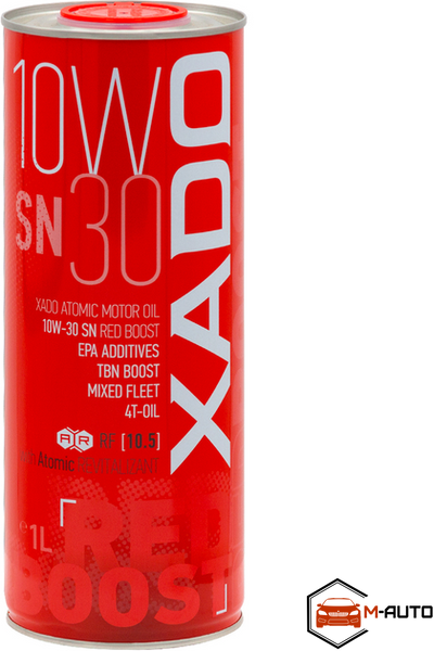 Масло XADO Atomic Oil 10W-30 SN мінеральна НФ-00011066 фото