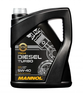 Масло MANNOL Diesel TURBO 5W-40 5л 7904 5л фото