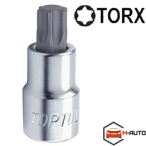 Головка з бітою TORX T30 37mm 1/4" TOPTUL BCFA0830 BCFA0830 фото