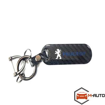 Брелок для ключів CARBON (ORIGINAL) Peugeot НФ-00003453 фото