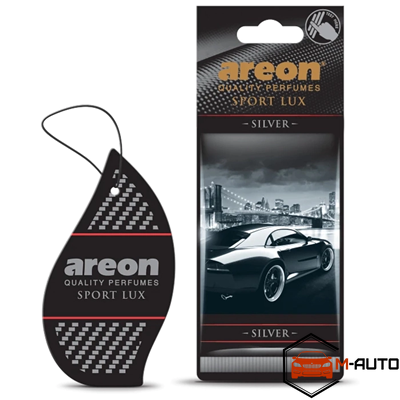 Ароматизатор в салон Areon Lux Sport Silver (сухий листочок) SL02-07607 фото