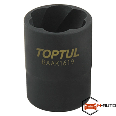 Головка для пошкоджених гайок 1/2" 24мм TOPTUL BAAK1624 BAAK1624 фото