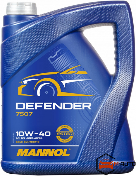 Масло MANNOL Defender 10W-40 5л (505.00 MB229.1) 010064  НФ-00009783 фото